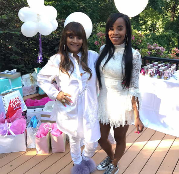 LL Cool J's Daughter Italia Got Pampered With Love At Her All White Bridal Shower
